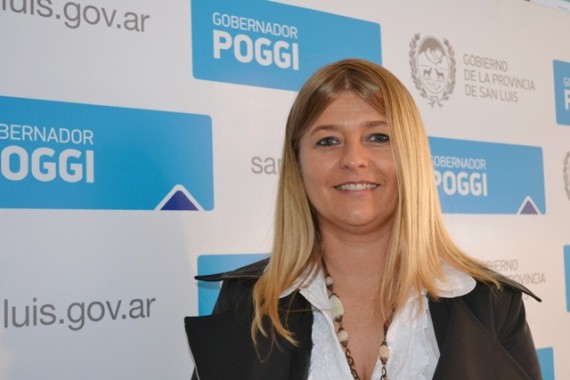 La Ministra de Turismo y Las Culturas, Cecilia Luberriaga.