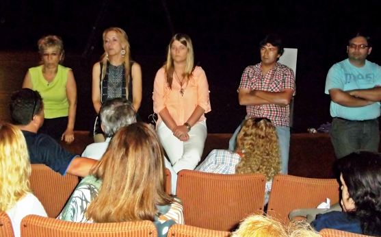 El encuentro tuvo lugar en la Sala Berta Vidal de Battini del Centro Cultural Puente Blanco.