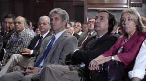 El gobernador Claudio Poggi, participó del acto celebrado en el Senado Nacional.