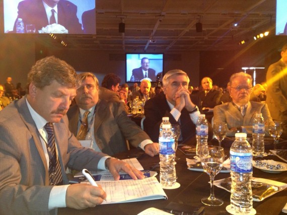 Ministro de Industria, Comercio, Minería y Transporte, Walter Padula, en la 18º Conferencia Industrial Argentina y Brasil
