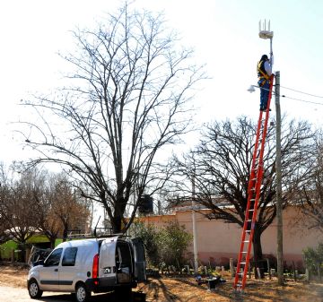 Mantenimiento preventivo en la red de fibra óptica provincial.