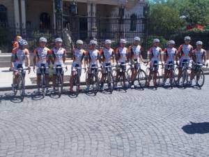 El equipo de ciclismo San Luis Somos Todos corrió en Mendoza