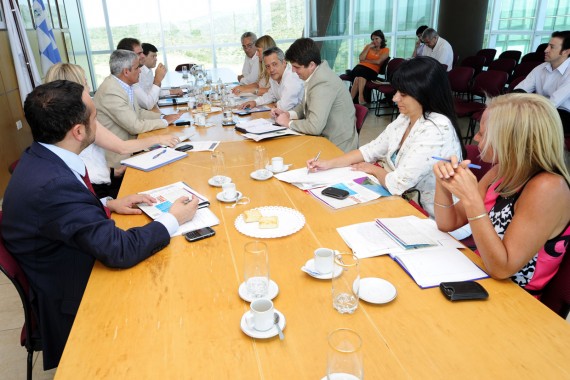 Díaz encabezó la reunión de gabinete de ministros