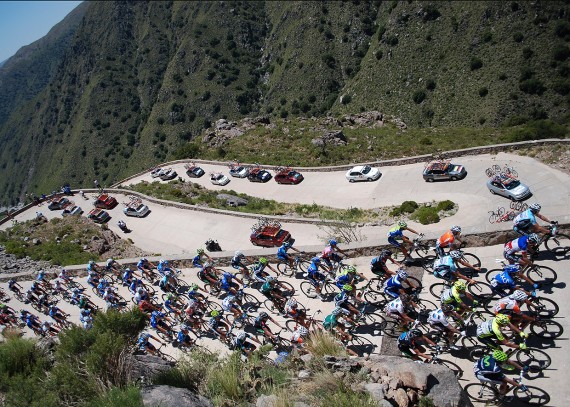 La etapa culmina en el Mirador de la ruta que une La Punta con Potrero de los Funes.