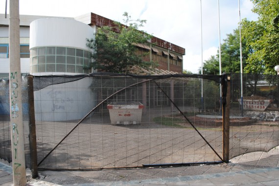 El Palacio de los Deportes comenzó a ser remodelado y ya se pueden ver los primeros trabajos 