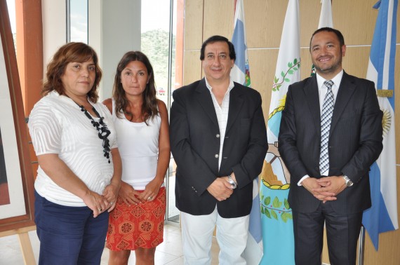 De la reunión participaron, Cristiana Ramirez, Paulina Calderón, Julio Vallejo y Marcelo Sosa.