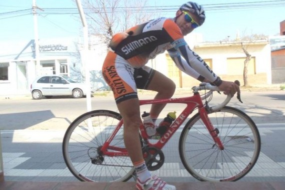 El “Gringo” Jorge Alberto Giacinti,  espera su séptima participación consecutiva en el Tour de San Luis.  