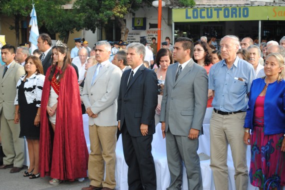 Autoridades provinciales, locales y nacionales participaron del acto en homenaje a Féliz Origone.