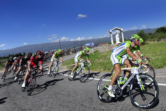 Primera etapa Tour de San Luis 2013.