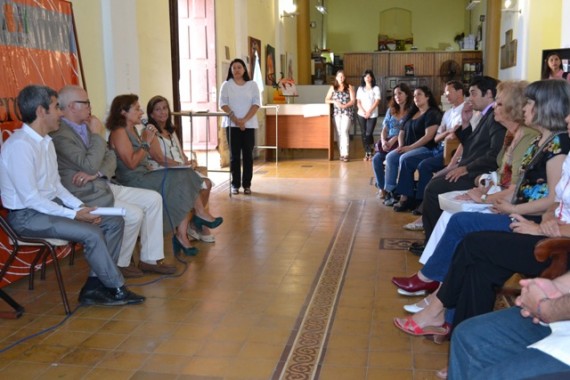 El acto se llevó a cabo en la sede del Programa San Luis Libro.