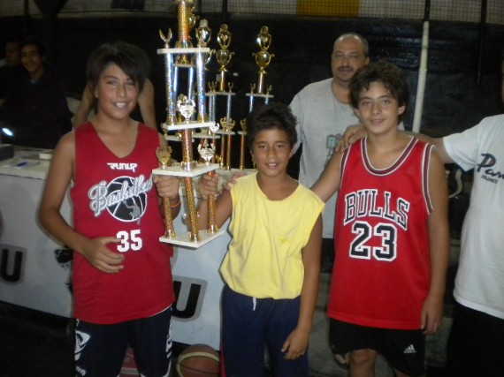 ‘Los Champions’ se coronaron en la categoría U13.