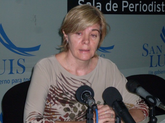 Marina Lombardo, jefa del Subprograma Promoción y Protección a las Personas con Discapacidad.