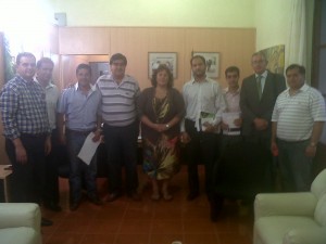 Funcionarios y concejales hablaron sobre el proyecto del cambio de recorrido del transporte interurbano