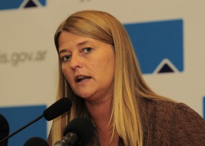 La ministra Luberriaga confirmó los valores de los tickets