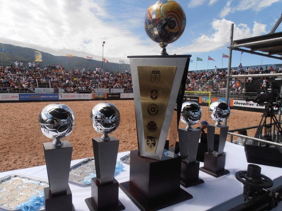 el campeonato Sudamericano de Fútbol Playa se disputó en Merlo