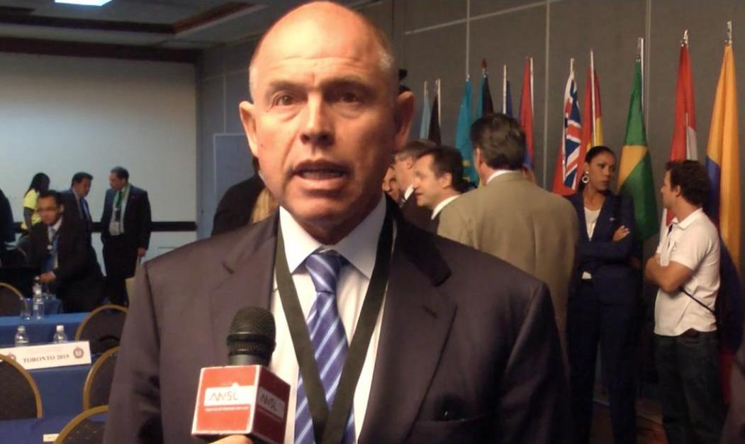 El presidente del Comité Olímpico Argentino, Gerardo Wertehin.