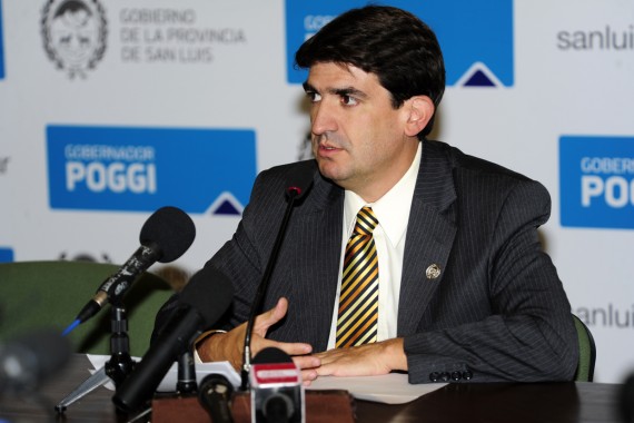 El jefe de la Agencia de Noticias San Luis, Diego Masci.
