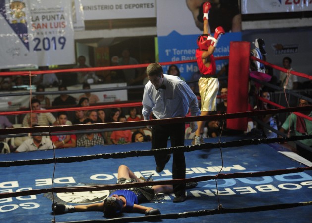 Fuera de combate: el nocaut de Enzo Cabrera en el primer round