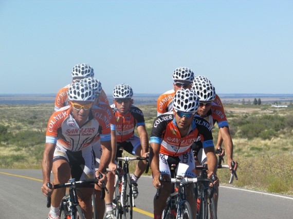 Entrenamiento en las rutas puntanas