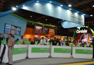 Stand de San Luis durante la Feria Internacional de Turismo 2012.