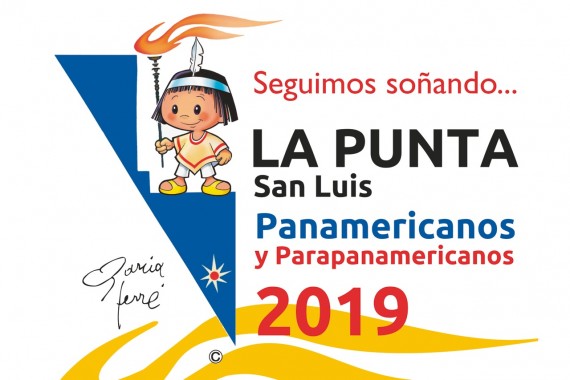García Ferré le puso la magia y el sueño al logo de los la Punta Panamericanos y Parapanamericanos 2019.
