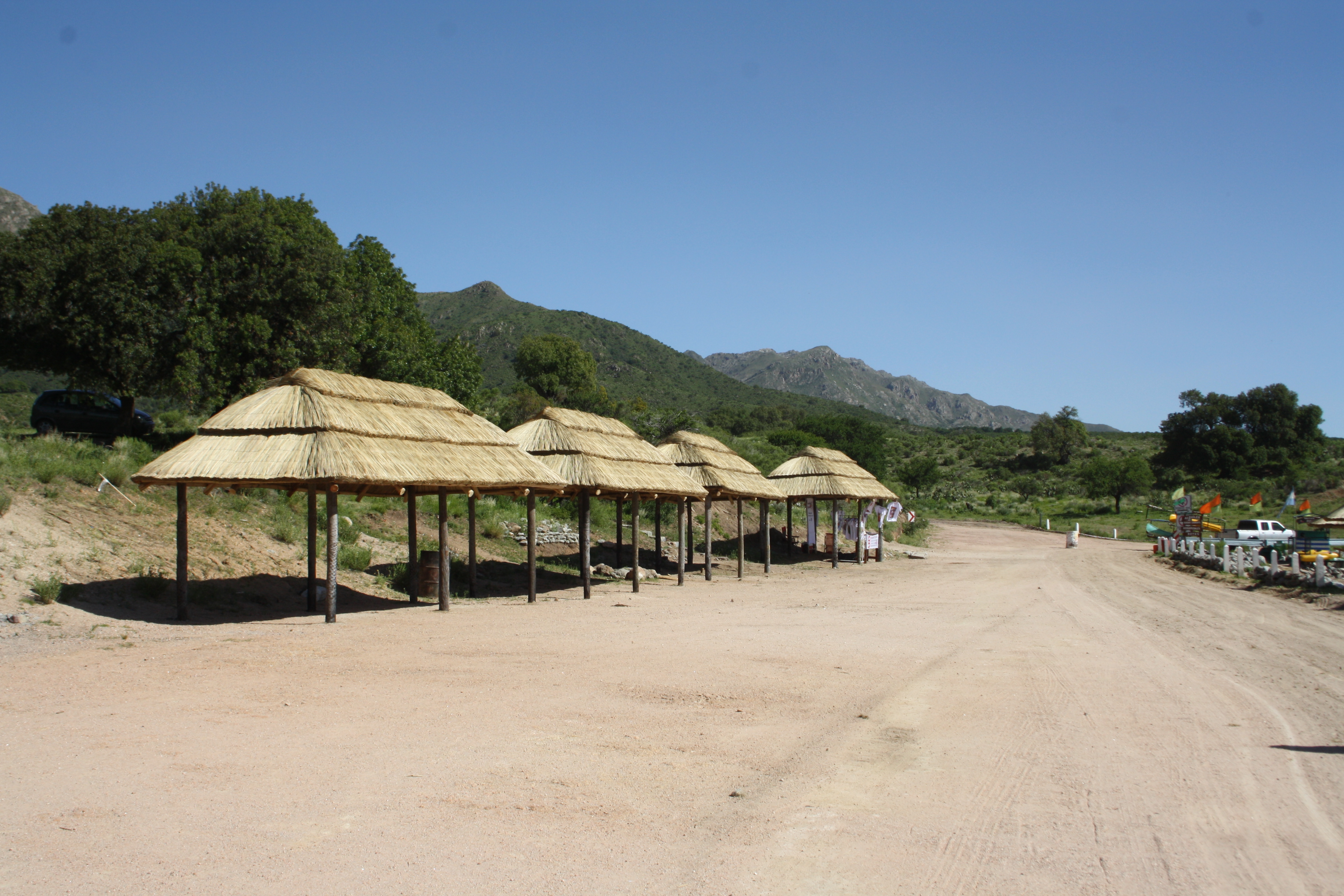 Playa del dique Piscu Yaco.