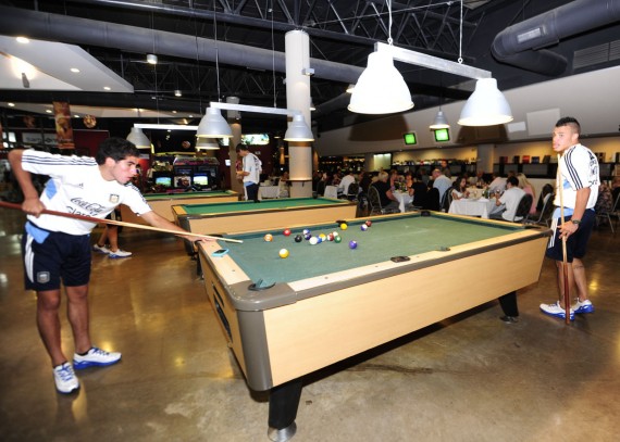 los jugadores argentinos estan concentrados en el Hotel Amerian de la Punta