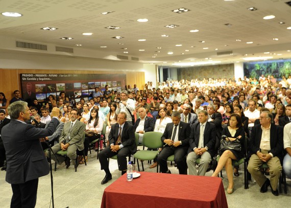 El acto se realizo en el Salón Blanco en Terrazas del Portezuelo