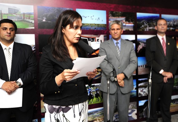 Ministra de Turismo y Las Culturas, Celeste Sosa.