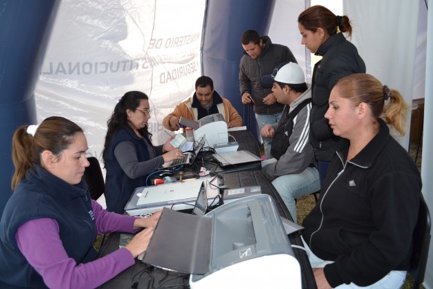 En el Barrio 60 Viviendas se tramitaron 80 DNI.