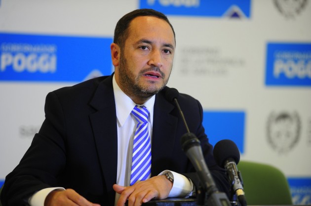 Ministro de Educación, Marcelo Sosa.