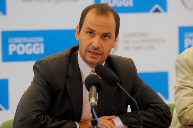 martín Olivero, ministro de Relaciones Institucionales y Seguridad.
