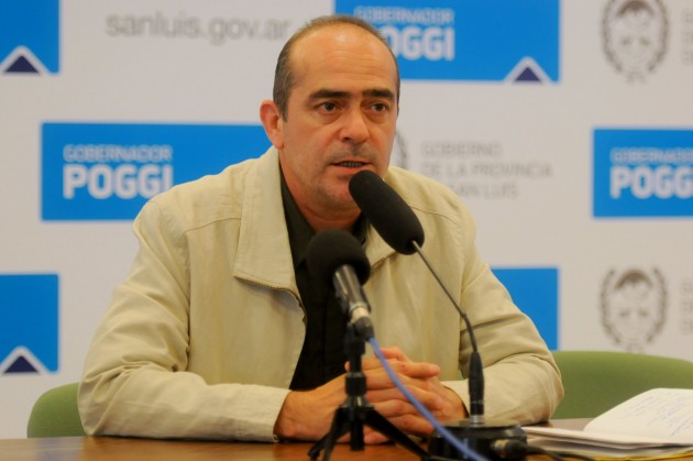 El jefe del Subprograma Gestión y Administración Cultural, Gustavo Romero Borri.