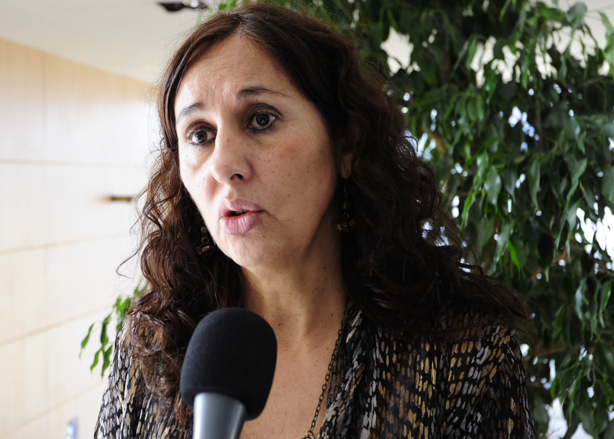 Silvia Lenzano, referente zonal de Unicef en San Luis