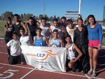 El equipo de atletismo de la ULP logró importantes registros en la competencia mendocina.