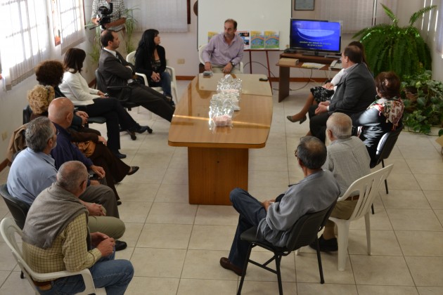 El ministro Olivero visitó las cooperativas más grandes de la Provincia.