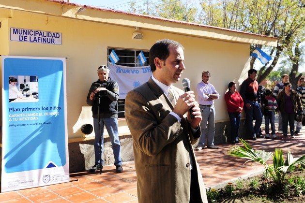 El ministro de Seguridad y Relaciones Institucionales, Martín Olivero, destacó la importancia de esta nueva oficina