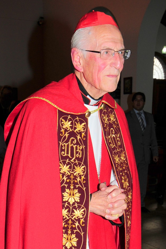 El Cardenal Estanislao Karlic participó de la festividad del Cristo de la Quebrada.