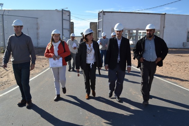 El Ministro de Relaciones Institucionales y Seguridad, junto a funcionarios del Gobierno, visitaron cada una de las instalaciones del Complejo