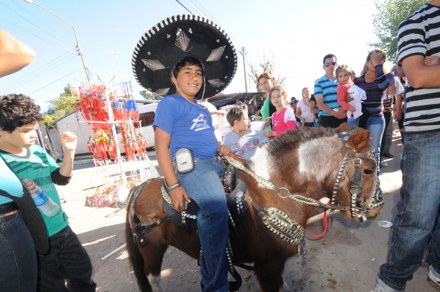 Una postal que se repite todos los años.