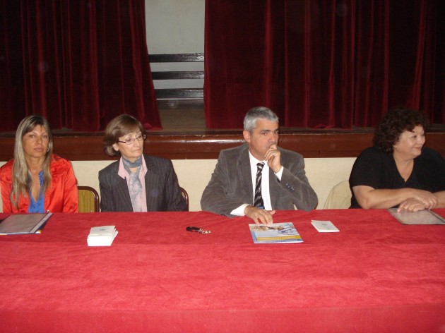 El vicegobernador de San Luis, Ing. Jorge Díaz, encabezó el acto.
