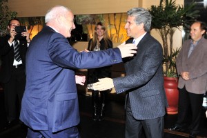 El Gobernador junto al Ministro de Turismo de la Nación.