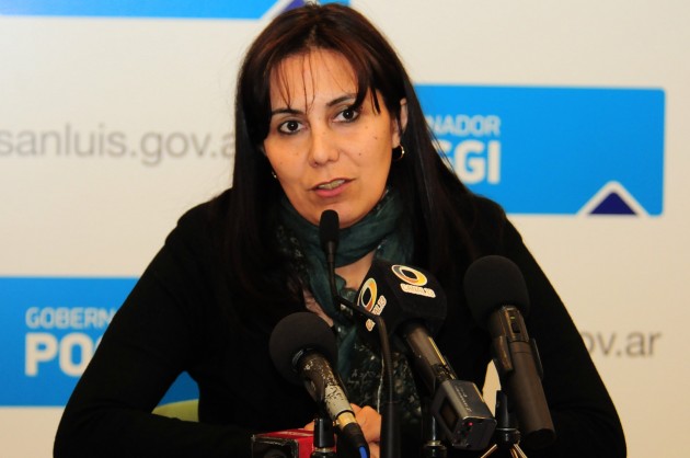 Celeste Sosa, ministra de Turismo y Las Culturas.