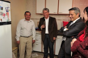 José Barroso abrió las puertas de su hogar.