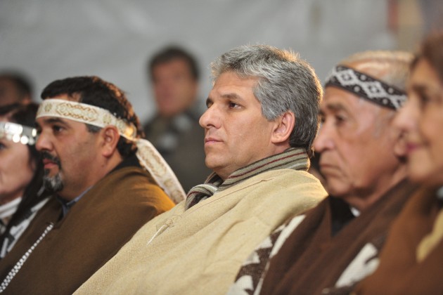 El gobernador Poggi participó de la celebración We Tripamtu