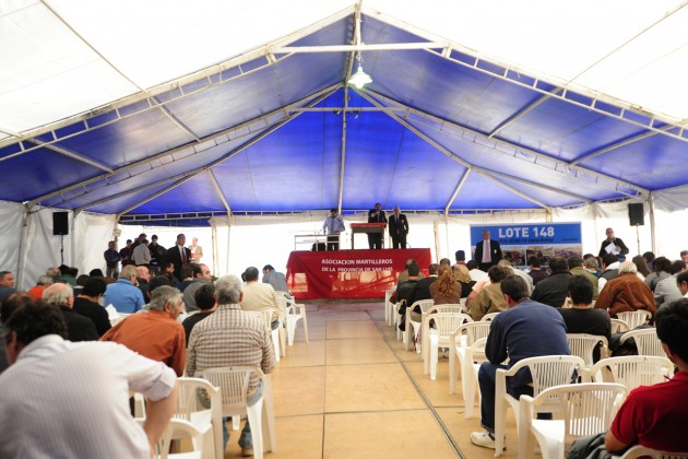 Una gran cantidad de interesados de San Luis y provincias vecinas se acercaron al lugar