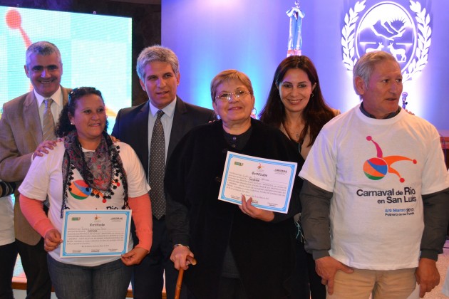 Durante la presentación de la V Edición Carnaval se firmaron cuatro decretos.