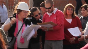 Las 32 familias preadjudicatarias de los planes de vivienda Progreso y Sueños, visitaron las unidades. 