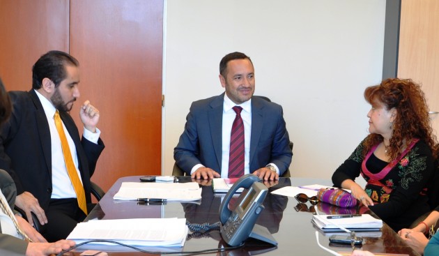 El ministro Marcelo Sosa, junto a los especialistas