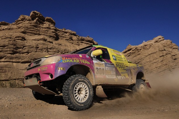 Con el cuarto lugar se cumplió el objetivo de terminar la competencia más dura que se disputa en nuestro país el Desafío Ruta 40, este año valida por el Dakar Series.